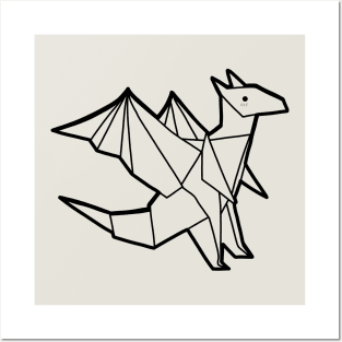 Origami Dragon Posters and Art